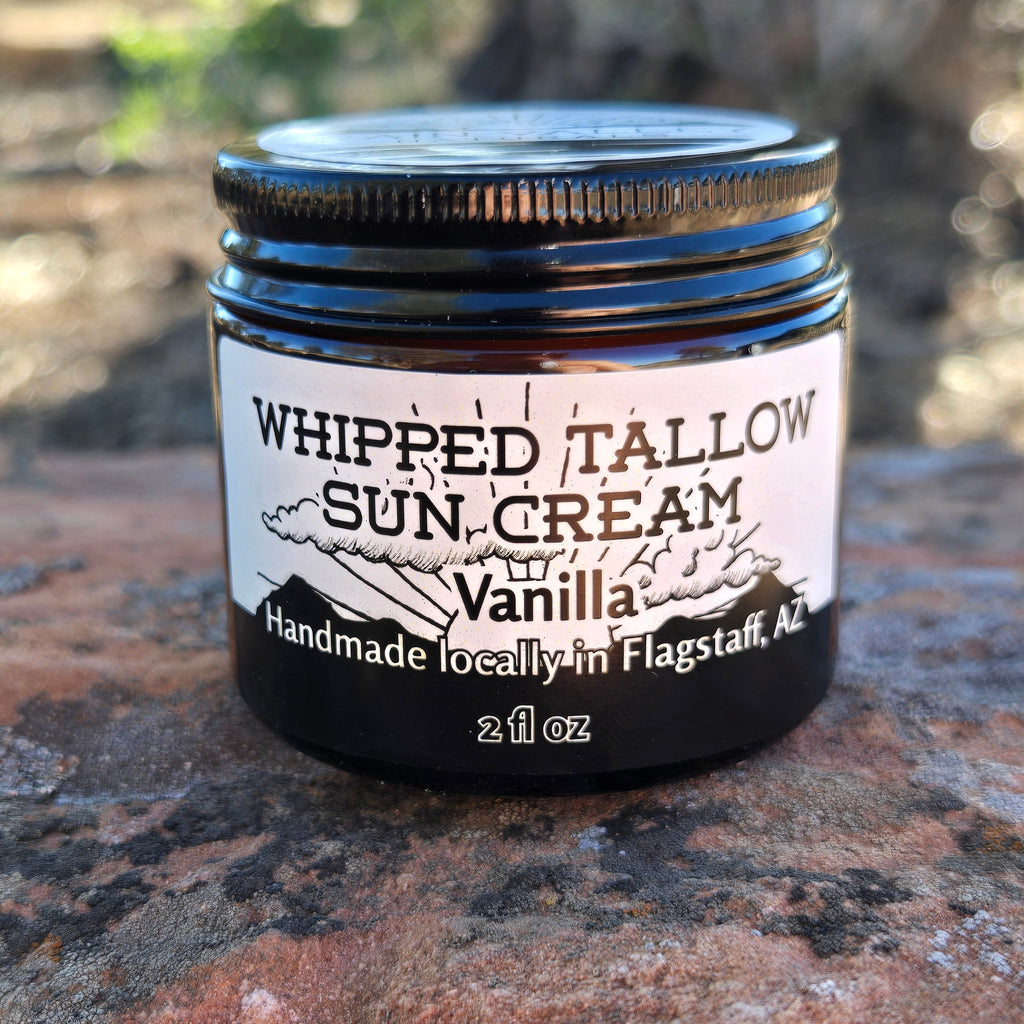Whipped Tallow Sun Cream (Natural Sun Protection)