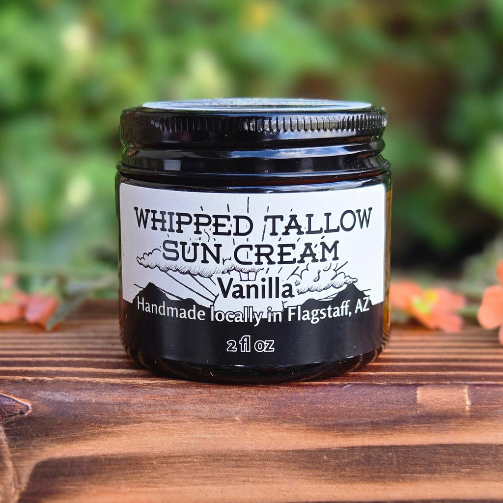 Whipped Tallow Sun Cream (Natural Sun Protection)